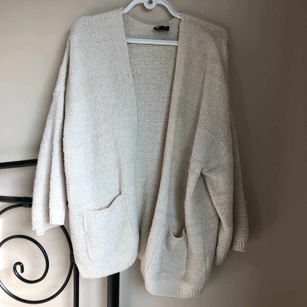 TopShop oversized sweater cardigan